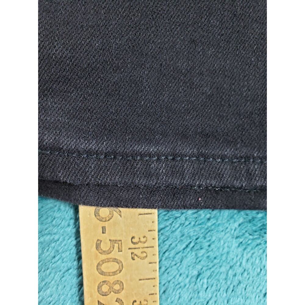 Old Navy Jeans Size 10 Womens Black Stretch Pants Denim Mid Rise Bootcut - Picture 8 of 12